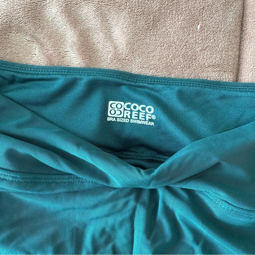 Coco Reef Turquoise Swim Skort - Picture 3 of 5